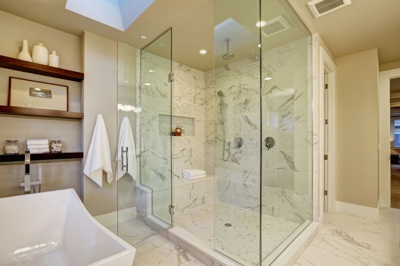 Spa-Inspired Shower Area